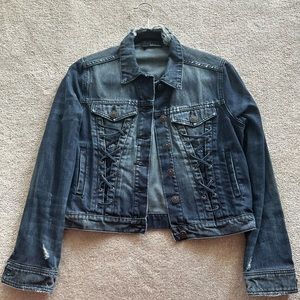 The Kooples Denim Jacket size 1